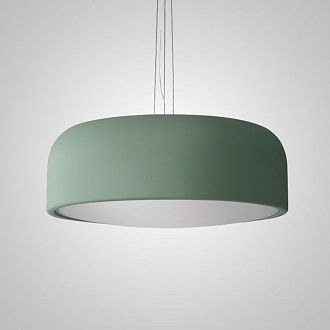 Подвесной светильник CYLINDER B D48 Green 48*48*17,5 см, 3*E27*60W, ImperiumLoft CYLINDER-B01, Зелёный
