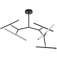 Люстра 60*90*55 см, 1 LED*49W, 3000K-6000 К, Arte Lamp Zulu A2170PL-49BK, Черный