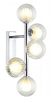 Бра 28*26,5*50,5 см, 5*G9 LED  Хром Stilfort Shardin 2165/09/05W