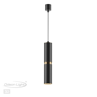 Подвесной светильник Odeon Light Afra 4742/5L, черный