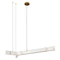 Подвесной светильник 120 см, 15W, 3000K, Loft IT Y acrylic 10554/1200, латунь