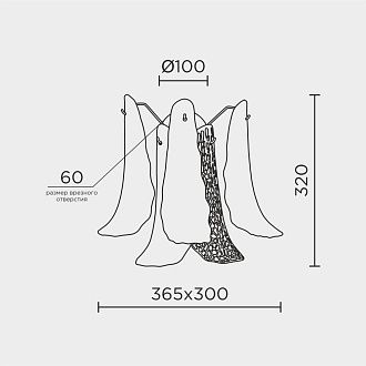 Настенный светильник 10*30*32 см, 2*Е14 MODELUX premium ML.6777.02P GD золото