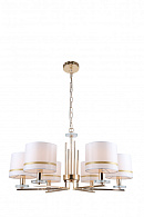 Подвесная люстра Stilfort Chart 1045/03/06P, диаметр 73 см, золото
