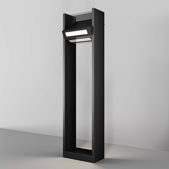 Садово-парковый светильник 23*12*90 см, LED, 16W, 3000К, Maytoni GRAN O465FL-L16GF3K серый