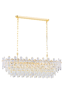 Люстра L1000 x W350 x H280, мм, 10*40W (400W), H GOLD (Золото) NewRgy B1-L1000*W350*H280 H gold