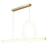 Подвесная люстра 100*37*60-130 см 63W, 4000K, Aployt Esm APL.662.03.63, золотой