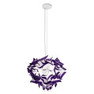Подвесной светильник 42 см, Loft IT Clizia 10593/420 Purple, белый