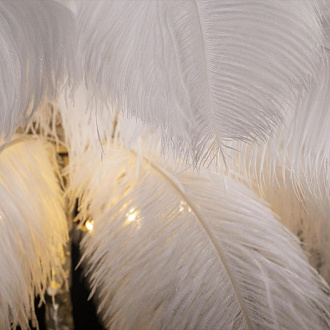 Торшер 160 см,  Loft It Bijout 10067F/SG White, золото