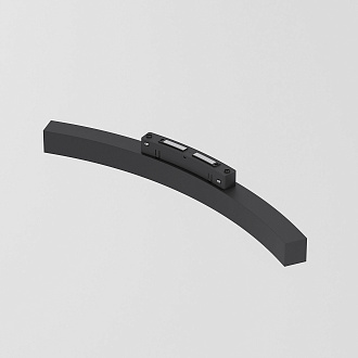 Трековый светильник для радиусного шинопровода Elektrostandard Slim Magnetic 12W 4200K Intenso 85184/01, черный