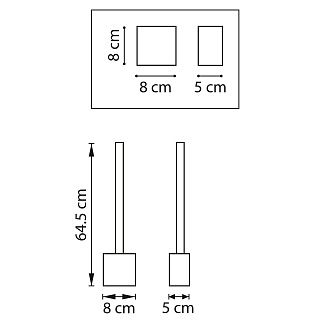 Бра 8*5 см, 20W 3000-6000K Lightstar Palla 739613 Золото