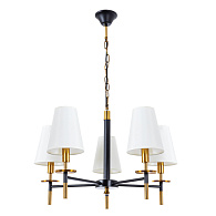 Люстра 52*47 см, 5 E14*40W,  К, Arte Lamp Riccardo A4075LM-5BK, Черный
