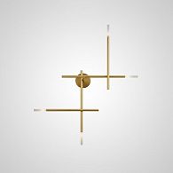 Настенное бра TRAVERSE WALL Gold H98 98*98*98 см, 4*G4*20W, 4000K, ImperiumLoft TRAVERSE-WALL01, Золотистый