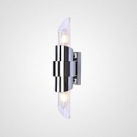 Бра Tycho Mini Wall Light Silver 5,5*9*40 см, 2*E14*40W, ImperiumLoft 44.723, Серебристый