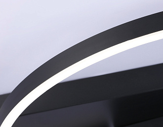 Светильник 60*11 см, LED 72W, 3000К, черный Ambrella Comfort LineTech FL51460