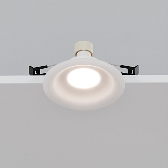 Светильник 12 см, Maytoni Technical DL097-GU10-W, белый, вр 9,5 см