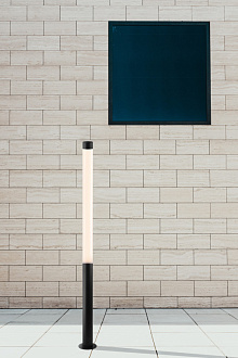 Уличный наземный светильник Maytoni Ginza O041FL-L100B3K, 100W LED, 3000K, черный