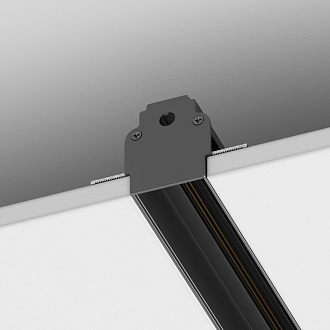 Шинопровод 200 см встраиваемый Maytoni Technical Magnetic track system Gravity TRX010-422B черныйIP 20