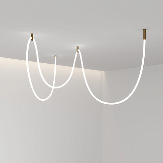 Подвесные крепления для круглого гибкого неона Elektrostandard Full light FL 2880, латунь