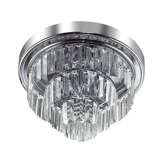 Люстра потолочная *37*-23 см, 4*E14*40W, Lumion ZAHA 8266/4C, хром, прозрачный