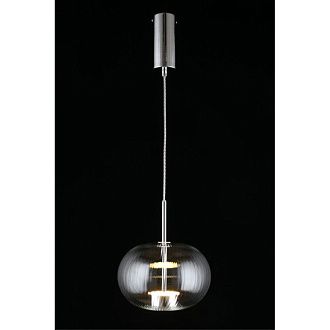 Подвесной светильник 22*50-145 см, 1*LED, 12W, 3000K, Aployt Ambr APL.057.16.12, хром