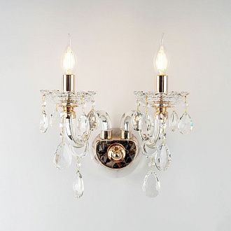 Бра 31*23*-25,5 см, 2*Е14*40W, Modelux  ML.7163.02P, Золото