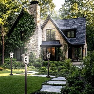 Садово-парковый светильник *15,5*-80 см, 1*E27*100W, LOFT IT Ravenna 100016/800, черный