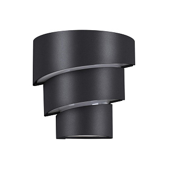 Светильник ландшафтный светодиодный 9,3*18,5*18 см, LED 12 W, 4000К Черный Novotech Street 359197 IP54
