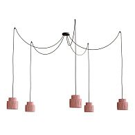 Подвесной светильник Inodesign Hiskias Crab Pink 44.2017