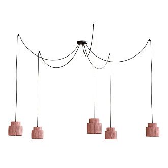 Подвесной светильник Inodesign Hiskias Crab Pink 44.2017