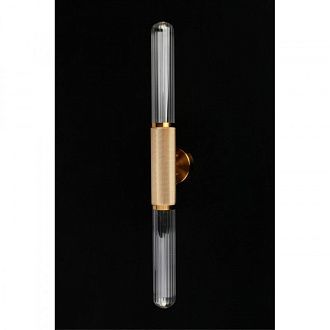Бра 12*10*74 см, 2*GU10, 7W, Aployt Brynia APL.307.21.02, бронзовый