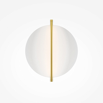 Бра 11,1*34*30 см, LED, 14W, 3000К, Maytoni Mira MOD279WL-L14G3K золотой