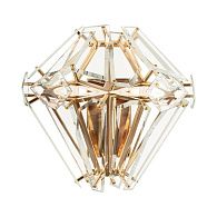 Настенный светильник 36 см, Loft IT Shard 10432W Clear, бронза