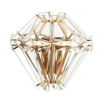 Настенный светильник 36 см, Loft IT Shard 10432W Clear, бронза