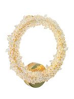 Бра L370 x W350 x H130, мм, 30W 3000-6000K, GOLD+CLEAR (Золото + Прозрачный Хрусталь) NewRgy W2837E/30W GOLD+CLEAR