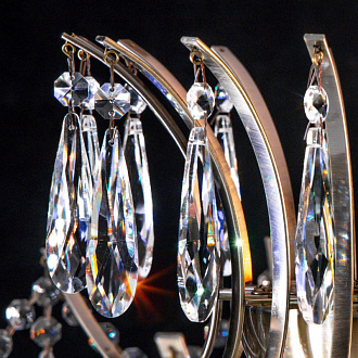 Подвесная люстра Citilux Селена CL302183, диаметр 55 см, бронза