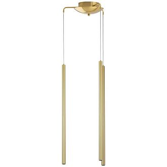 Подвесной светильник *34*61-141 см, *LED*25W, 4000K, Lightstar Tubo L5T747343, золотой