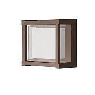 Уличный светильник 16,1*11,1*16,1-16,1 см, вр  см, *LED*15W, 2700-4000K, Mantra Creek MAN8853, коричневый