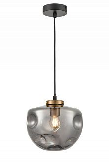 Подвесной светильник  22*144 см, 1*E27 черный, бронза Vele Luce Alieno VL5352P21