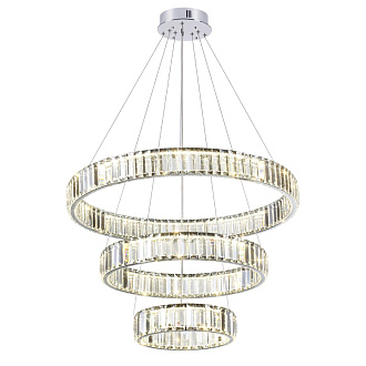 Светильник 70 см, 88W, 4000K, Odeon Light L-vision 4930/88L, хром