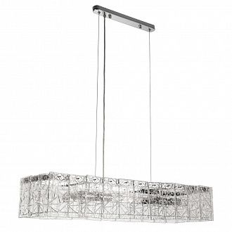 Подвесная люстра Arte Lamp Galatea A1222LM-8CC, хром