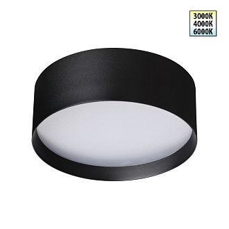 Светильник 22 см, 24W, 3000-6000K, Novotech 359599, черный