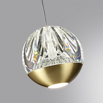 Светильник 11 см, 5W, 300 Лм, Odeon Light 5101/5L, латунь