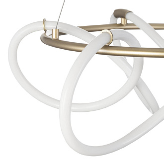 Люстра 60 см, 41W, 4000K, 4140Lm, 18 м2 Citilux CL210132 EVA золото