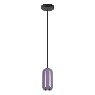 Подвес 7,6*7,6*120 см, 1 GU10*4W, Odeon Light Ovali, черный 5053/1