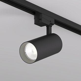 Трековый однофазный светильник 7 см, 24W, 4000K, Denkirs Solid Koper DK6454-BK, черный