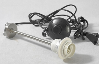 Торшер Lussole Lgo GRLSP-0502, никель-белый