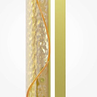 Бра 6,8*22*-60 см, *LED*9W, 3000K, Maytoni Botanica MOD513WL-L10BS3K, Латунь