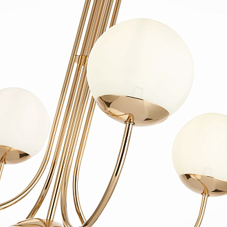 Люстра подвесная 60 см, ST LUCE AVELLINO SL1504.203.05 Французское золото
