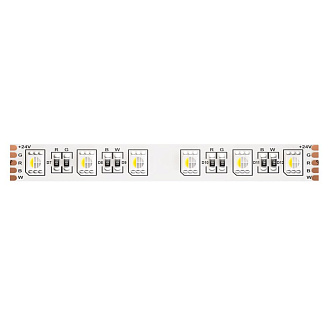 Светодиодная лента 24V 5050 19,2 Вт/м  3000K  IP20 Maytoni Technical Led Strip RGBW  10179, цена за метр, катушкой по 5 м