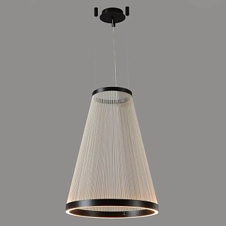 Подвесной светильник 55 см, 50W, 3000K, Crystal Lux ATRIUM A SP50W LED, черный